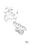 Diagram Exhaust manifold 5-Cylinder TURBO for your 2007 Volvo V70 2.4l 5 cylinder Turbo