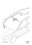 Diagram Roof related parts for your Volvo C70