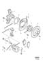 Diagram Rear wheel brake for your 2024 Volvo XC90