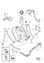 Diagram Fuel tank and connecting parts, Diesel The code key is under group 81. for your 2013 Volvo S80