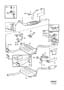 Diagram Exhaust system 2VALVE without TURBO for your 2005 Volvo V50