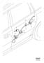Diagram Rear door related parts for your 2021 Volvo V60