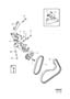 Diagram Auxiliary belt drive 5-Cylinder for your 2010 Volvo V50