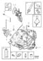 Diagram Gearbox, manual related parts for your 2011 Volvo C70