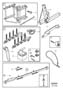 Diagram Bicycle holder accessory for your 2015 Volvo XC70