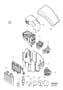 Diagram Relay and fuse box engine compartment (ejb) for your 2013 Volvo S60
