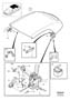 Diagram Soft top bracket for your Volvo C70