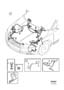 Diagram Engine compartment for your 1979 Volvo