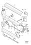 Diagram Fuel pressure pipes with fittings for your 2011 Volvo XC90