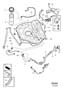 Diagram Fuel tank and connecting parts 5-Cylinder The code key is under group 81. for your 2010 Volvo C30