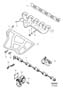 Diagram Exhaust manifold, Diesel for your Volvo V40