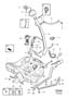 Diagram Fuel tank and connecting parts D5244T for your 2005 Volvo S80 2.9l 6 cylinder Turbo