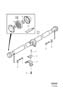 Diagram Propeller shaft with mounting awd for your 2007 Volvo S40