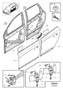 Diagram Side door with operation complete for your 2004 Volvo V70
