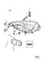 Diagram Headlights for your Volvo S60 Cross Country
