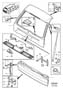 Diagram Tailgate for your 1992 Volvo 960