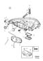 Diagram Active gas discharge lamp for your 2005 Volvo XC90
