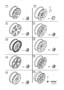 Diagram Aluminium rims with accessories 18", 19" for your 2019 Volvo V60
