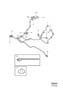 Diagram Right rear axle related parts for your 2020 Volvo V60