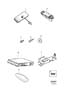 Diagram Antenna system digital radio Factory-fitted for your 2023 Volvo XC90