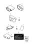 Image of Anti-Theft Alarm Siren Bracket. A bracket for a. image for your Volvo XC70