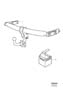 Diagram Tow bar fixed for your Volvo XC60