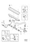 Diagram Fuel pressure pipes with fittings for your Volvo V60