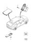 Diagram Standard remote key system for your 2011 Volvo XC60