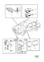 Diagram Remote keyless entry system for your 1995 Volvo 940 5DRS W/O S.R
