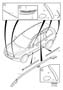 Diagram Trim mouldings rails executive, premier for your Volvo