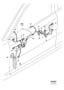 Diagram Driver's door related parts for your 2020 Volvo XC90