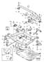 Diagram Engine mounting D5244TX for your Volvo S80
