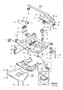 Diagram Engine mounting 6-Cylinder 6-Cylinder Automatic Transmission for your Volvo 850