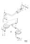 Diagram Exhaust system 5-Cylinder for your Volvo