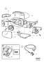 Diagram Rearview mirrors without memory for your 2012 Volvo C70 2.5l 5 cylinder Turbo