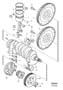 Diagram Crank mechanism 5cyl for your 2003 Volvo V70 2.4l 5 cylinder Turbo