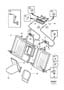 Diagram Rear seat for your 2006 Volvo XC90