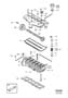Diagram Cylinder head, Diesel D5244T4/T5/T6/T7 for your 1993 Volvo 940 5DRS S.R 2.3l Fuel Injected Turbo