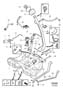 Diagram Fuel tank and connecting parts V70R, S60R. for your 2012 Volvo S40