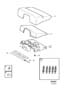 Diagram Booster cushion for your 2006 Volvo S80