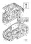 Diagram Sealing plugs for your 2000 Volvo S80 2.9l 6 cylinder