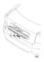 Diagram Trunk lid, tailgate other electric for your Volvo