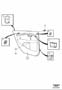Diagram Door panel Rear for your Volvo