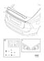 Diagram Spoiler S40 for your 2007 Volvo C30