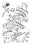 Diagram Rear floor section for your 2012 Volvo S60