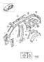 Diagram Body side inner for your 2004 Volvo V70