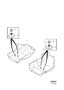 Diagram Floor upholstery front for your 2016 Volvo V90 Cross Country