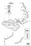 Diagram Fuel tank and connecting parts, Diesel for your 2012 Volvo XC90