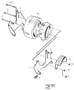 Diagram Compressor Compressor mountings B28 for your 1990 Volvo 740