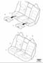 Diagram Upholstery rear seat for your 2004 Volvo S80
